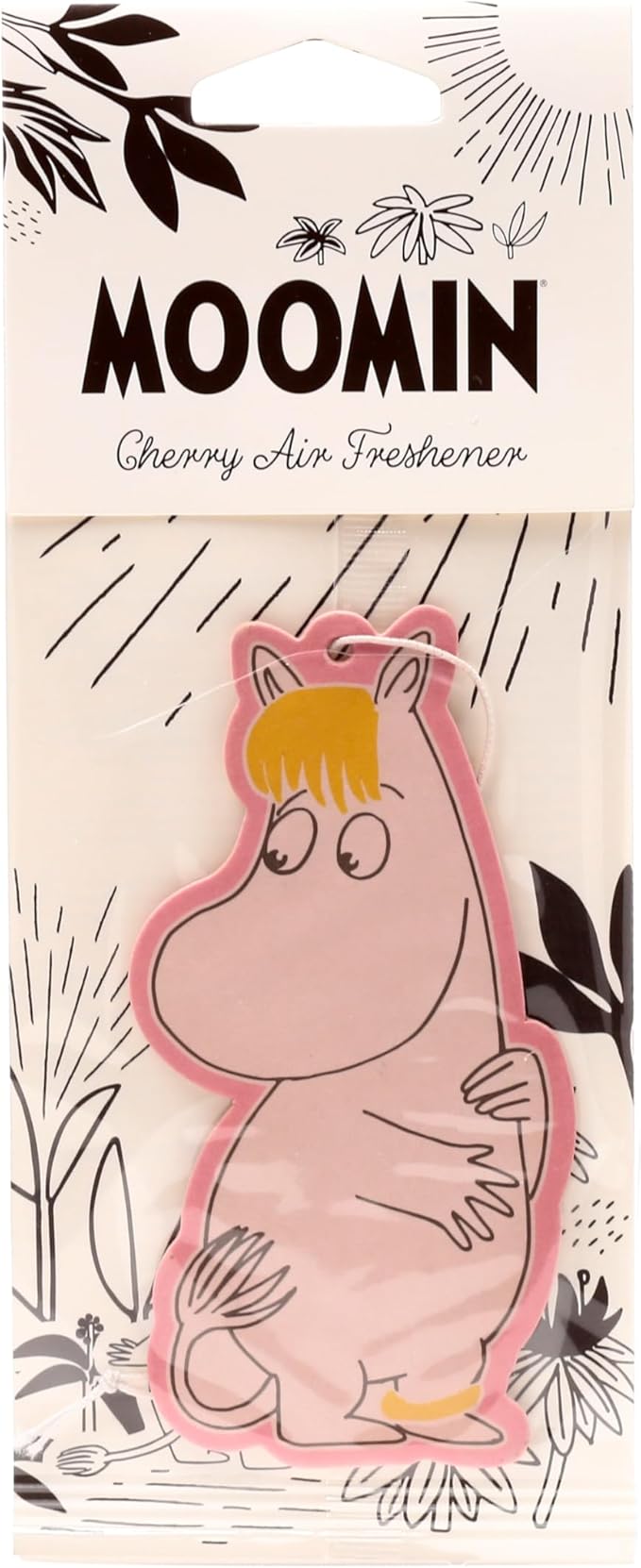 Puckator Cherry Moomin Snorkmaiden Air Freshener - Diffuser Room Fragrance Air Fresheners For Home Bathroom - Small Aroma Mist Scent Diffusers - Odour Neutraliser Freshener - Cigarette Smoke Remover