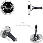 30mm Diffuser Vent Clip Aromatherapy Essential Oil Car Air Freshener Scents (Solar System)