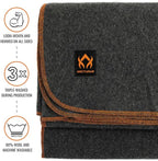 Arcturus Military Wool Blanket - Warm, Thick, Washable - Great for Outdoors, Camping, Stadium Blanket, Picnics, Travel - Car & Bushcraft Survival Kits