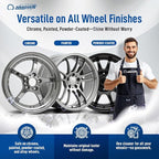 Nanoskin Non Acid Professional Wheel & Tire Cleaner 1 Gallon – Works with Brush | Car Wash Cleaning Spray for Detailing | Removes Brake Dust, Oil, Dirt, Light Corrosion