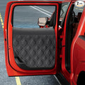 Dog Car Door Protector – 20% Larger Design for Trucks & Large SUVs, 2 Packs PU Material Thickened Waterproof Door Panel Covers, Protects Doors from Dog Scratching