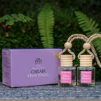 Hanging Car Air Freshener, Long Lasting Scent, Cute Air Fresheners for Women, 2 Pack Non-Toxic Essential Oil Diffuser, Made in USA