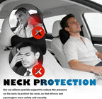 2PCS Car Headrest Pillow Soft & Comfortable,Breathable Car Neck Pillow for Neck Support & Relieve Driving Fatigue,All-Season Necks Pillows for Cars Interior Accessories