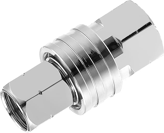 RIDGE WASHER Pressure Washer Adapter Set, 3/8 Inch Quick Connect Kit, Stainless Steel Female NPT Fitting, 5000 PSI, 2 Pack