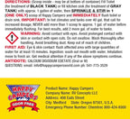 Happy Campers RV Toilet Treatment - Powerful Odor Control, Long-Lasting RV Tank Treatment - Prevents Clogs, Buildup, Sensor Failure - Keeps Holding Tank Clean & Healthy, Odor Free (130 Treatments)