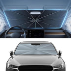 Autorder Windshield Sun Shade Umbrella for 2017-2025 Mazda CX-5 CX5 Accessories,Upgraded Ice Crystal Material,Easy Setup Umbrella Sunshade for Car Windshield,100% Sun Blocking