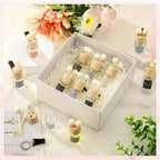 50 Pcs Employee Appreciation Gifts Bulk, Empty Car Diffuser Bottles with Vent Clip, Refillable Essential Oil Car Air Freshener Gifts for Coworker Team Teacher Nurses Staff (Sometimes)