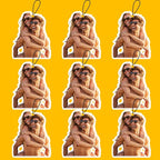 Custom Air Freshener for Car,Double Side Photo Personalized Car Air Freshener Various Scents for Car, Office, Wardrobe, Bathroom (Pack of 9, Personalization)