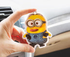 Despicable Me Minions Banana-Scented Air Fresheners | Long-Lasting Fragrance, Odor Eliminator For Room, Car, Office
