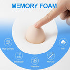 Car Seat Cushion with Back Support Pillow, 1.2'' Thick Enhanced Comfort Memory Foam Design for Pain Relief, Ideal for Drivers and Office Use - Ergonomic Lumbar Comfort for Long Sitting