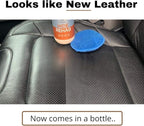 Lithium Hide Rehab Car Leather Cleaner and Conditioner - All Natural Premium Leather Conditioner for Car Interiors - Hydrates, Moisturizes, and Protects Leather - Leather Restorer (16 Ounce)