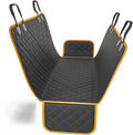 Active Pets Orange XL Dog Car Hammock Back Seat Cover, Waterproof Backseat Cover Protector for Truck Bench Rear of Sedans or SUVs, Essential Pet Supplies Vacuum or Wipe Clean, Machine Washable