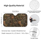 Camouflage Hunting Car Windshield Sunshade Front Window Sun Visor Protector Foldable Shield Cover for Truck SUV