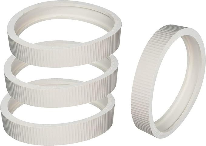 ATIE Pool Cleaner Upgraded Rubber Tire Compatible with Pentair Legend Pool Cleaner Wheel Rubber Tires 360007 and LLC1 (4 Pack)