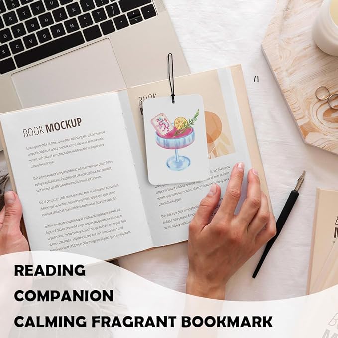 Pastel Cocktail Mahjong Car Air Freshener 3 Pcs, Mahjong Lover Gifts, Just a Girl Who Loves Mah Jong Air Freshener Hanging Decor for Cars Closet Drawer Books Accessories Gifts