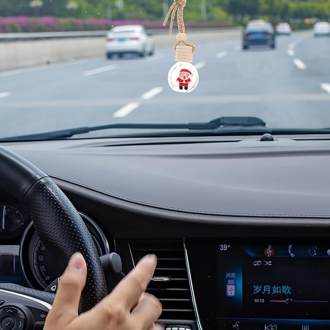 Mobestech 20 Pcs Car Aromatherapy Pendant Air Car Fresheners Hanging Oil Diffusers Hanging Diffuser Pendant Aromatherapy Essential Oil Diffuser Diffusers Glass