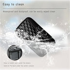 Car Center Console Cushion Pad, Universal Leather Waterproof Armrest Seat Box Cover, Comfortable Auto Armrest Cover Protector, Car Interior Decor Accessories for Most Vehicles (Black)