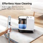 Uwant Carpet Cleaner Machine 18Kpa Powerful Suction, Portable Carpet Cleaner for Pet Stains with Cleaning Tools&Solution Self-Cleaning Upholstery Cleaner for Car, Couch, Rug, Spot (White)