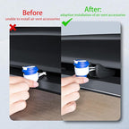 Air Freshener Adapter Designed for Tesla Air vent, Model 3 and Y Accessories (Air Freshener NOT Included) - 2 Pack (2017-2023 Model 3&2020-2025 Model Y)