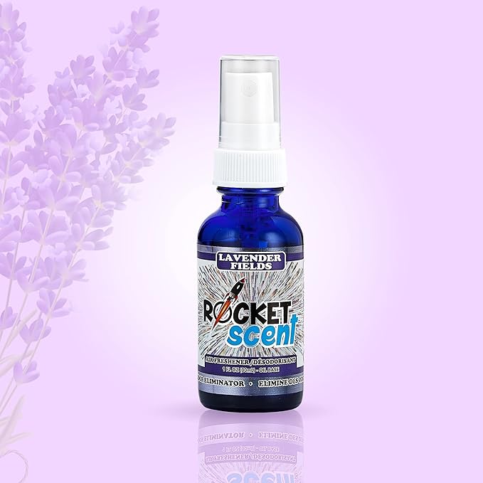 Rocket Scent - Oil Air Fresheners + Odor & Smoke Eliminator + Home, Car, Office, Bathroom Deodorizer (Crisp Scents)