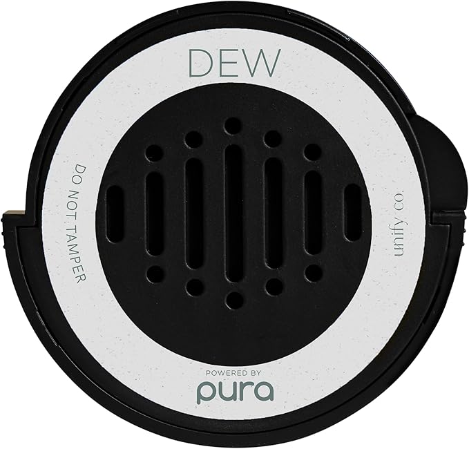 Pura & Unify Co. Car Scent Refill - Fragrance for Pura Car Diffuser - Clean & Safe Luxury Diffuser Scent - Long-Lasting Fragrance for 30 Days of Aroma - Spring & Summer Household Essential - Dew