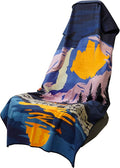 Sprints Athletic Running Towel, Full-Sized, Car Seat Cover - Performance Microfiber (Yosemite)
