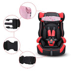 Baby Carseat Head Support,Car seat Straps Pillow Support Ban,Stroller Neck Relief Strap Headrest,Slumber Sling Sleep Positioner for Toddler Infants Child Children Kids(Pink Unicorn + Clouds)