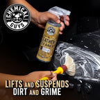 Chemical Guys SPI410 Leather Cleaner and Conditioner Bundle with ACC_S95 Long Bristle Horse Hair Leather Cleaning Brush, Safe for Car, Home, Office, & More (3 Item Bundle with 2-16 fl oz Bottles)