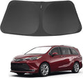 Windshield Sun Shade Fit for 2021 2022 2023 2024 2025 2026 Toyota Sienna Mini Van Accessories Front Window Sunshade Keeps Your Car Cooler