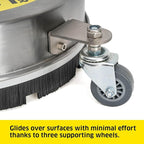 Kärcher Pressure Washer Surface Cleaner 15", 3 Wheels, Stainless Steel, Quick Connect, 4000 PSI, Ideal for Driveways, Patios, Decks, Sidewalks