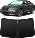 INSAUTO Custom Fit Windshield Sun Shade Accessories for Nissan Altima 2013-2018, Foldable Front Window Sunshade, UV & Heat Reflector, Keeps Interior Cool, Includes Storage Bag