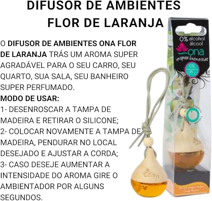 1105O Air Freshener, Orange Blossom