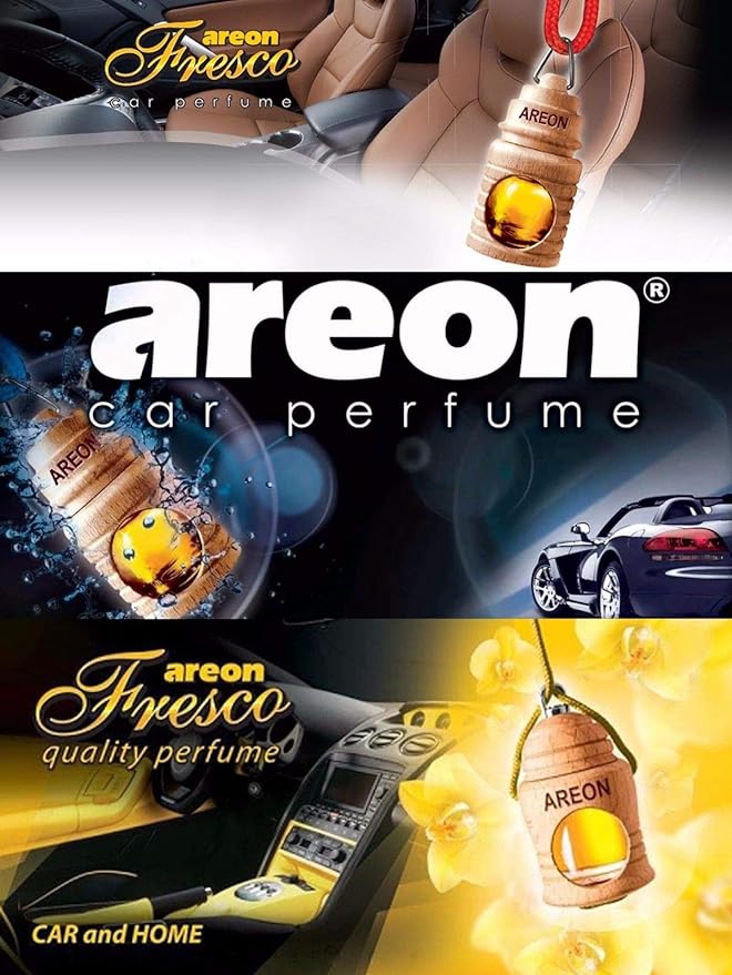 AREON Fresco FRTN14 Hanging Car and Home Air Freshener, Beverly Hills