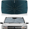 Autorder Windshield Sun Shade Umbrella for 2022-2026 Ford Maverick Accessories,Upgraded Ice Crystal Material,Easy Setup Umbrella Sunshade for Car Windshield,100% Sun Blocking