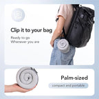 Travel Pillow, 100% Pure Memory Foam Travel Neck Pillow Airplane Neck Support Ergonomic Design for Traveling Suitable for Airplanes,Offices and Cars-Cooling Silk Grey Cover