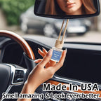 C Classy Car Air Freshener Hanging 2 Pack, Voleano Lava Essential Oil Diffuser for Cars, Cute Car Accessories, Long-Lasting Fragrance, C ar Freshener for Women& Men Gift, Made in USA