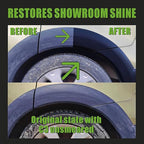 90ml Ceramic Plastic Restorer - Car Trim Restorer Kit with 12-Month UV Protection, 3 fl oz Professional Grade