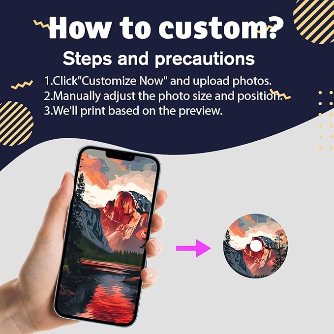 Sonloka Personalized Car Air Freshener, Car Vent Decoration, Unlimited Creativity, Double Sided Printing Customized Car Diffuser with Picture. (L, 9PCS)