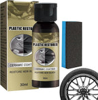 Car Interior Cleaner,Detailing Coating Protectant | 30ml Car Dashboard Cleaner Agent,for Trim Windshield Rubber Panel Truck Vehicle Sedan Scooter SUV