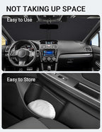 Proadsy 2026 Upgrade Front Windshield Sun Shade Foldable Sunshade Protector Custom Fit 2015-2021 WRX Accessories