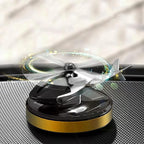 Helicopter Car Air Freshener Rotating Solar Car Freshener Airplane Car Perfume