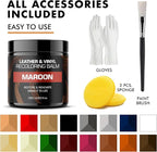 FORTIVO Leather and Vinyl Recoloring Balm Maroon