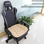 Car Seat Cushion Pad for Driving, Chair Cushion for Office/Truck with Memory Foam, Seat Cushion Comfortable and Durable, Khaki
