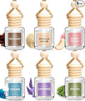 AROIC Car Air Freshener for Women, 6 Pack Air Freshener Diffuser, Mothers Day Gift for Mom, Hanging Essential Oil Air Freshener Diffuser Odor Eliminator, Cute Car Interior Decor Car Scents Accessories