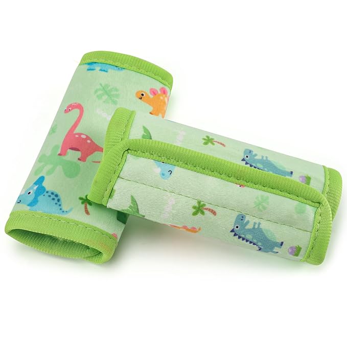 COOLBEBE Car Seat Straps Shoulder Pads for Baby Kids, Super Soft Seat Belt Covers for All Car Seats/Pushchair/Stroller/High Chair