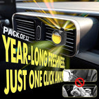Car Air Freshener Vent Clips, 12 Pack, 6 Linen, 6 Citrus, Provides Long-Lasting Scent, Up to 360 Days, Car Fresheners