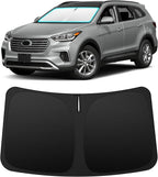 INSAUTO Custom Fit Windshield Sun Shade Accessories for Hyundai Santa Fe 2013-2018, Foldable Front Window Sunshade, UV & Heat Reflector, Keeps Interior Cool, Includes Storage Bag