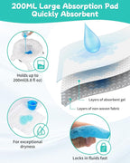 [36 Counts] Newnice Disposable Potty Liners with Absorbent Pads, Leak-proof Portable Travel Bags for Toddler Training, Compatible with OXO Tot 2-In-1 Go Potty & Most Potty Chairs