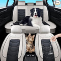 Gray Car Seat Covers for Ford Bronco Sport 2021-2025 Car Seat Cover, Waterproof PU Leather, 5 Piece Full Set, Easy to Clean and Install, Wear Resistance, Protect and Upgrade Seats
