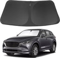 Windshield Sun Shade Custom Fit for 2017-2024 2025 2026 Mazda CX5 CX-5 Accessories Front Window Sunshade Shield Blocker Keeps Car Cool